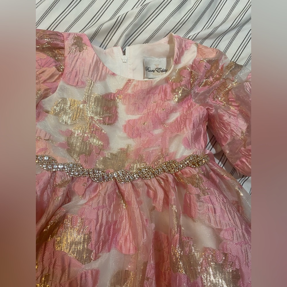 Toddler Girls Light Pink Dress